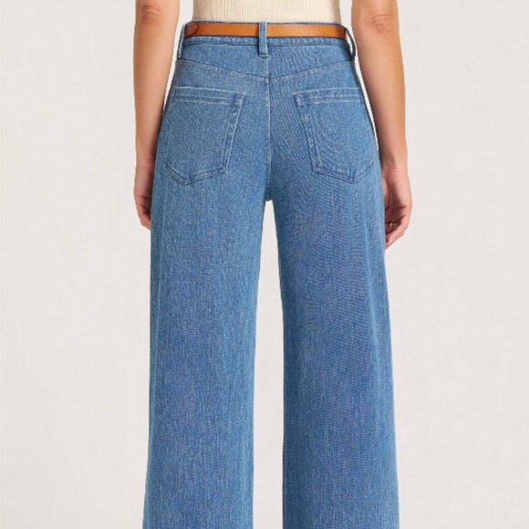 CLAYTON DENIM WIDE LEG - DENIM - Picture 3 of 4
